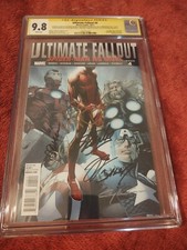 🔥🔥 ULTIMATE FALLOUT #4 CGC 9.8 SS 7x SS Stan Lee  🔥🔥🔥  picture
