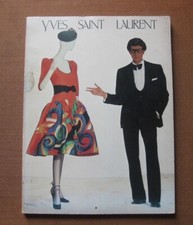 SIGNED - YVES SAINT LAURENT - Metropolitan Museum  - 1st PB 1983 - fashion art picture