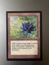 Magic The Gathering MTG Black Lotus CE COLLECTOR'S EDITION NO ALPHA BETA picture