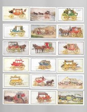 CIGARETTE CARDS.Wills Tobacco (NZ).COACHES & COACHING DAYS.(1925).(Full Set 50) picture