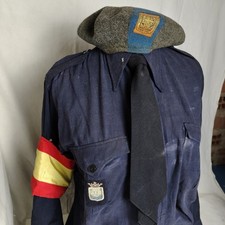 Rare Falange Militias San Sebastian Civil War Spain Shirt picture