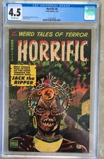 Horrific #6 (1953) CGC 4.5 -- Iconic Don Heck Witchdoctor cover; Comic Media picture