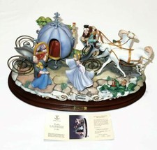 Disney Laurenz Capodimonte CINDERELLA WITH COACH LZD65 LE 133/2500 COA picture