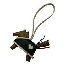 HERMES Rodeo Lobeau Cool PM K Beige Marfa Veil Mangrove Creme Agneau Milo Charm picture