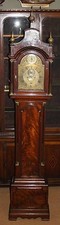 LONGCASE GRANDFATHER CLOCK - CHARLES HOWSE LONDON - MAHOGANY - 18TH CENTURY picture