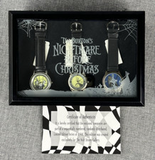Disney Nightmare B4 Xmas Fossil Watch #0005/1500 – NEW w/ Box, COA, Receipt – picture