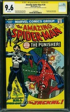 AMAZING SPIDER-MAN #129 CGC 9.6 SS SIGNED BY STAN LEE & JOHN ROMITA 1ST PUNISHER picture