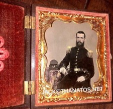 MAKE AN OFFER Rare 1860s Photo Confederate Civil War Soldier 5th Georgia Rifles picture