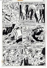 ASTONISHING TALES # 12 PAGE 18 MARVEL JOHN BUSCEMA SECOND MAN-THING 1972 picture