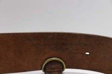 CHRISTY MATHEWSON SIGNED Sam Browne Belt w/Capt.ChemWarfare NY GIANTS PSA picture