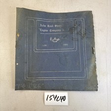 Abra Read Steam Fire Engine Company No 1 1859-1904 Reunion Program 154C40 picture