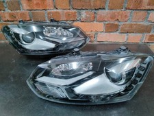 VW VOLKSWAGEN POLO MK5 6R 09-14 XENON HEADLIGHT GENUINE PAIRS 6R294103 6R2941032 picture