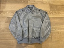 Below List Price 25Aw Avirex 7522 A-2 Gray L Outer Cowhide Leather Flight Jacket picture