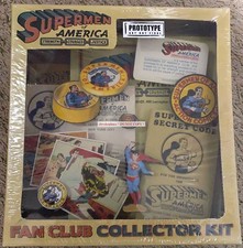 RARE 1of 1 PROTOTYPE Superman Supermen of America Fan Club Collector Kit 2016 picture