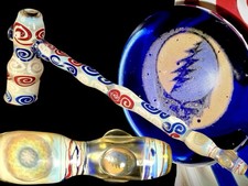 Jerome Baker Designs JBD Grateful Dead Giant Hammer Pipe By Jason Harris Signed picture