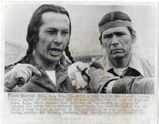 Photograph Depicts Important American Indian Movement Protest At Wounded Knee picture