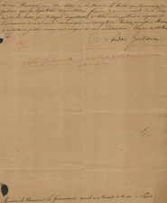 KING FREDERICK WILLIAM III - MANUSCRIPT LETTER SIGNED 04/23/1817 picture