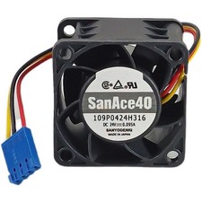 For SANYO DENKI 109P0424H316 0.095A 3Pin Blue SIEMENS Fanuc Servo Cooling Fan picture