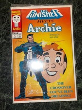 PUNiSHER MEETS Archie autograph 48 PAGES THE CROSSOVER YOU'VE BEEN DREADING picture