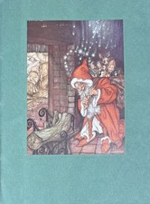Arthur Rackham Signed / Merry Christmas John Barry Ryan RARE Private Print picture