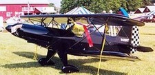 Micro Mong Green Sky Sport USA Airplane Mahogany Wood Model Replica Small New picture