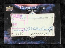 2022 Upper Deck Cosmic Cuts 1/1 Donald Slayton Deke Slayton #CCU-DS 5x5 picture