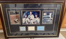 Apollo 11 Authenticated Signatures Armstrong, Collins And Aldrin With Photos picture
