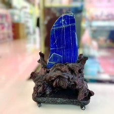 180lb Top rare huge Lapis Lazuli Freeform Polished Rough Tumble Healing Crystal picture