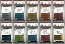 Sequential numbers PSA 10 Yu Nagaba x pcg campaign Pikachu Eevee’s Promo set picture