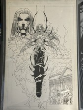 Witchblade #19 Page 12.   Michael Turner Original Art.  (1997) picture