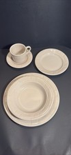 NEW Longaberger Woven Traditions Ivory COMPLETE SET For 8 picture