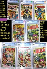 CHARITY 50 Year Marvel LOT, 14% Off, CGC, White Pages, 1 out of 173 RARITY picture
