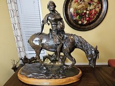 Scott Tucker Western Indian Horse Bronze
