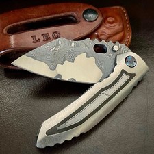 Dalibor Bergam Knives LEO San Mai XHP/Zirconium/Damasteel picture