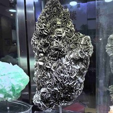 62LB Top Natural Mica Sheet Quartz Crystal Cluster Rare Mineral Specimen Heal picture