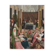 Geertgen tot Sint Jans - De heilige maagschap - c. 1495 - Canvas Wall Art picture