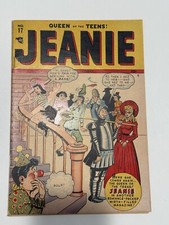 ⭐️Jeanie Comics #17 1947 Timely Comics Only 4 On Census Tough Book. Nice Copy picture