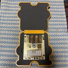 Nintendo Famicom Disc System Golf Prize Card Novelty non-commercial item, USED picture