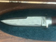 Rare Browning Damascus Blade Classic Fighter Knife 1 /1000 Made #420 Seki Japan picture