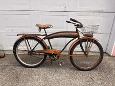 Vintage Dayton Bicycle 1941 Long Tank Huffman license plate schwinn cwc picture
