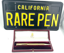 YARD-O-LED For ASPREY Barley  18K SOLID GOLD Fountain Pen Pencil Combo MINTY BOX picture