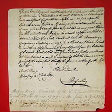 c.1777-1785 Rufus King, ALS Founder, New York, Constitution Signer, US Senator picture