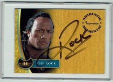 The Mummy Returns Inkworks 2000 Autograph Auto Card A7 Dwayne