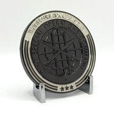 JSOC Commander & CSM Joint Special Operations Command Serialized Challenge Coin picture