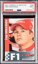 2007 FORMULE & MOTO GP #282 KIMI RAIKKONEN PSA 9 picture