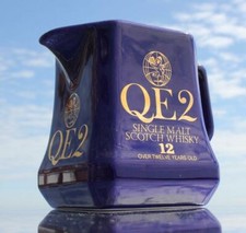 CUNARD LINE RMS QUEEN ELIZABETH 2 QE2 RARE SCOTCH WHISKEY BAR WATER JUG C-1980'S picture