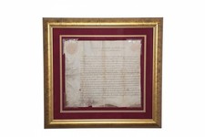 Benjamin Franklin Signed 1787 Pennsylvania Land Grant - PSA/DNA Authenticated picture