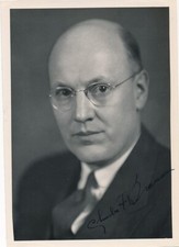 Charles Franklin Brannan - Signed Vintage Sepia Photograph (Sec. of Agriculture) picture