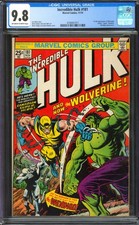 Incredible Hulk #181 CGC 9.8 | Marvel 1974 | 1st Full Wolverine | picture