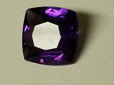 100% Natural very beautiful Cushion shaped Amethyst. picture